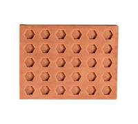 Generic Mini Modello di Mattoni in Silicone per La Creazione di Scene Architettoniche Realistiche, Pratiche E Riutilizzabili, Mini Strumento per La Creazione, 30 Mattoni Esagonali