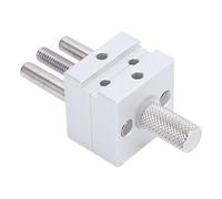 Generic Mini Morsa Pratica in Metallo, Morsetto per Morsa Portatile Alto con 14 Fori Alternativi, Larghezza Regolabile Fino a 1,18 Pollici, per Orologi da Gioielleria Strumenti per la Creazione