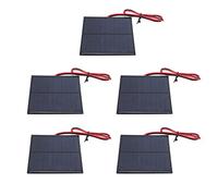 Generic Mini Pannello Solare a Celle Solari Modulo Scheda di Potenza Squisito per la Ricerca Sull'energia Solare 5 Pezzi per Test Campo