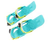 Generic Mini Pattini da Pattini da Sci Corti Portatili Comodi e Regolabili per Sport Invernali All'aria Aperta Bambini Adulti Nylon 2 Pezzi (taglia piccola)