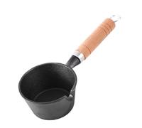Generic Mini Pentola per Sciogliere il Burro con Beccuccio Antigoccia, Robusta Ghisa per un Riscaldamento Regolare in, 4,3 X 3,2 X 2,4 Pollici