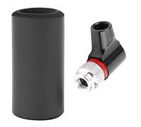 Generic Mini Pompa per Pneumatici Portatile per Gonfiatore a CO2 in Lega di Alluminio per Valvole Presta/Gonfiaggio Rapido per Ciclisti Lega di Alluminio (BLACK)