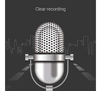 Generic Mini Schermo LCD Lettore Multimediale MP4 Design Opaco Lettore Musicale Ultra Sottile Supporto Scheda TF 32G per gli Amanti della Musica Bianco//Oro/Blu (Come mostrato #89)