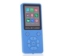 Generic Mini Schermo LCD Lettore Multimediale MP4 Design Opaco Lettore Musicale Ultra Sottile Supporto Scheda TF 32G per gli Amanti della Musica Bianco//Oro/Blu (Come mostrato #92)