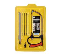 Generic Mini Seghetto Set Versatile a Mano per la Lavorazione del Legno per Legno, Plastica, Gomma, bambù, per attività Domestiche All'aperto, 7 Pezzi