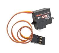 Generic Mini Servo Ingranaggio in Plastica Servomotore Ad Alta Precisione per Motore Coreless per Aeroplano 1/24 Servo Digitale 2G con Set di Bracci