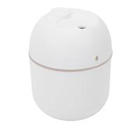 Generic Mini Umidificatore Portatile Nebbia Fredda e Silenziosa per Scrivania della Camera Letto Uso Personale Serbatoio Dell'acqua 220 Ml con Luce Notturna a LED (WHITE)
