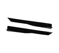 Generic Minigonna Laterale per Auto, Pannello Basculante per Minigonne Laterali Regolabili Universali da 105 Cm, Labbro di Estensione della Gonna Laterale con Viti di Installazione per Vari Modelli
