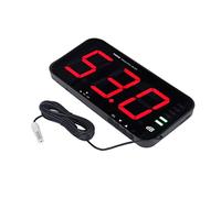 Generic Misuratore di Livello Sonoro a Grande Schermo Lettore Digitale di Decibel Allarme da Appendere a Parete TA654B per Ufficio Domestico ABS