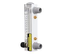 Generic Misuratore di Portata a Pannello 0,2-2GPM Tester per Misuratore di Portata con Visione Chiara per il Controllo della Misurazione, Facile da Installare per Tester di Flusso a Pannello,