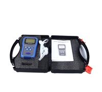 Generic Misuratore di Pressione Differenziale Ad Alta Precisione 12 unità Manometro Digitale con Display LCD per HVAC, Impostazioni Limite Personalizzabili, Materiale ABS