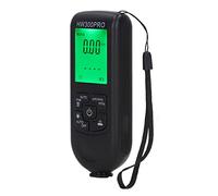 Generic Misuratore di Spessore del Rivestimento Digitale ABS Strumento Portatile di Misurazione della Vernice di Piccole Dimensioni per la Lavorazione dei Metalli, Industria Chimica (BLACK)