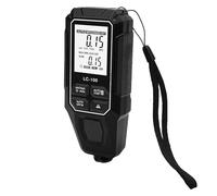 Generic Misuratore di Spessore del Rivestimento Gamma 0-2000μm Misuratore di Spessore della Vernice per le Industrie di Lavorazione dei Metalli (BLACK)