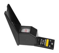 Generic Misuratore di Statura in Metallo, Misuratore della Statura di Altezza con Nastro Misurabile a Misura, Strumento di Misurazione Metallico di Lunghezza 2 M per Adulti e Bambini, (BLACK)