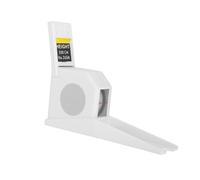 Generic Misuratore di Statura in Metallo, Misuratore della Statura di Altezza con Nastro Misurabile a Misura, Strumento di Misurazione Metallico di Lunghezza 2 M per Adulti e Bambini, (WHITE)