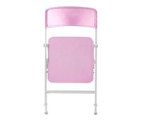 Generic Mobili per Pazienti in Miniatura Pieghevole, Mobili in Miniatura, Rilassati per la Bambina Intrattenimento per di Compleanno (Pink perla)
