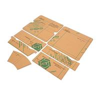 Generic Modelli di Pelle Acrilica, Modelli Acrilici Portafoglio in Pelle Kit Acrilico con Alta Prestazione per Artigianato in