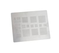 Generic Modello Compatto di Saldatura Universale BGA Reballing Stencil Veloce a Rete di Stagno per la Riparazione del Telefono Cellulare