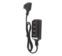Generic Modello di Applicazione del Microfono Vintage, Simulazione della Batteria della Fotocamera Microfono Vecchio Stile D Tap Tap Mash to 4 Female Slitter Cavo di Alimentazione Adattatore di 60