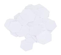 Generic Modello di Lavoro di Patch, Carta da Cucire di 100 Pezzi Patch-patch-patch per Madre per la Fabbrica di Casa per Mobili Quotidiani (Esagono 16mm)
