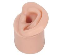 Generic Modello di Orecchio in Silicone Colore Medio della Pelle per la Pratica del Piercing Display Didattico Modello Riutilizzabile per Prelievo Dell'orecchio 1 unità (Sinistra)