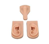 Generic Modello di Pratica per Piercing in Silicone Morbido con Base per Esposizione, Sussidi Didattici di Ampio Utilizzo per Lezioni di Medicina, Prestazioni Stabili per la Pratica a Lungo Termine