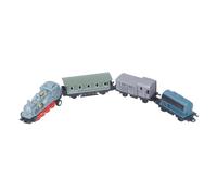 Generic Modello di Treno a Vapore, Vassoio del Treno Durevole retrò Sviluppa il Coordinamento della Maniglia Educativa per i Bambini (BLUE)