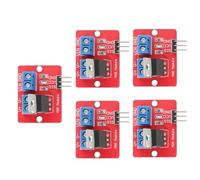 Generic Moduli Driver PWM da 5 Pezzi per Dimmerazione LED e Controllo velocità Motore, Uscita Tubo MOS di Potenza Originale 0-24 V per Progetti Fai da Te