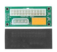 Generic Modulo di Alimentazione Doppio a 24 Pin per l'attività Mineraria, Efficiente Scheda Convertitore On/off per L'alimentazione della Scheda Grafica, Robusta Interfaccia ATX24PIN per gli