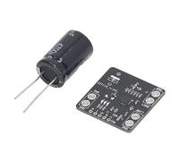 Generic Modulo di Ricarica Batteria Al Litio Efficiente MCP73871 Scheda Caricabatterie 4.2V 1A per GPS, Smartphone, Fotocamere Digitali ABS
