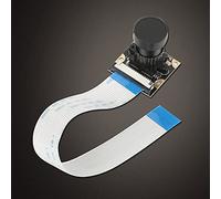 Generic Modulo fotocamera da 5 MP per Pi B 3/2, visione notturna, piccole dimensioni e peso leggero con chip OV5647, risoluzione 2592x1944 angolo di campo 72°