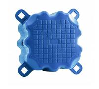 Generic Modulo Galleggiante Dock Modulare Piattaforma Flottante Cubo HDPE Superficie Testurizzata con Linguette di Connessione per Costruzioni Acquatiche Adatto per Passerelle Pontili, Blu