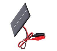 Generic Modulo Pannello Solare Portatile in Polisilicio da 0,6 W 6 V per Giocattoli e Luci Solari, Ideale per Caricabatterie Solare Fai-da-te, Adatto per Piccole Batterie CC, Display Solari