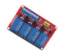 Generic Modulo relè Accoppiatore Ottico Impostazione Ponticello Semplice a 4 Design con Tolleranza Ai Guasti per Controllo Industriale 5 V 12 V 24 (12V)