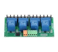 Generic Modulo relè Controllo Ad Alta Potenza a 4 per Automazione PLC e IoT 30A Dimensioni 129x72x22mm (5V)