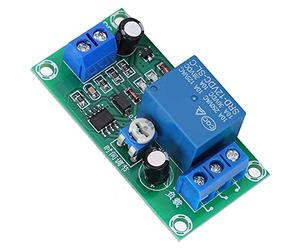 Generic Modulo relè di Disconnessione Ritardato NE555 per Ritardo di Elettrodomestici per Elettronica Automobilistica, Materiale DC12V
