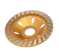 Generic Mola Diamantata Disco Durevole Ad Alta Durezza da 100 Mm per la Macinazione di Calcestruzzo, Pietra di Granito e Piastrelle di Ceramica (piccoli grumi)