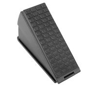 Generic Molla Flessibile Fermaporta in Acciaio Inossidabile per Spazio tra Porte di 20-60 Mm, Fermaporta Grande per Protezione Antivento, Opaco