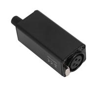 Generic Monitor Amplificatore per Cuffie Presa di Bloccaggio XLR Controllo Preciso del Volume Jack Stereo da 3,5 Mm per Batterista Tastierista