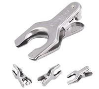 Generic Morsetto da Laboratorio in Acciaio Inossidabile, Clip Durevole per Applicazioni con Sfere di Vetro per Laboratori, Cliniche e Saloni di Bellezza, qualità Premium 12# (28#)