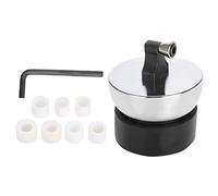 Generic Morsetto per Incastonatore di Anelli in Acciaio Inossidabile con 7 Coperture Antiscivolo Strumento Durevole per L'incisione e L'incastonatura di Anelli