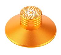 Generic Morsetto Stabilizzatore per Dischi in Vinile Morsetto per Peso in Alluminio Durevole per Miglioramento della qualità del Suono del Giradischi 1 unità (GOLD)
