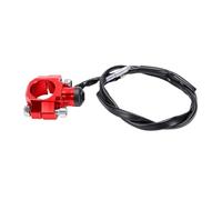 Generic Moto Kill Switch Pulsante Durevole Arresto Motore Interruttore di Avviamento per CRF XR CR Hawk 125 230 250 300 450 650 In Lega di Alluminio 1 Unità (rosso)