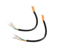 Generic Moto Motorcycle Torn Signal Adapter Adattatore Controller relè Lampeggiatore LED per i Modelli Z Accessorio a 2 Pin XF220102 [Easy Installation] Black