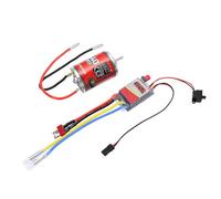 Generic Motore A Spazzole 75T 540 Combo A Coppia Elevata Potente ESC da 60 A per Auto RC e Uso in Barca Costruzione Durevole in Ferro e Rame