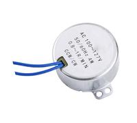 Generic Motore Sincrono Motore Elettrico a Basso Rumore per Rotazione in Senso Antiorario per gli Appassionati del Fai da Te AC 100-127V 1pz (0,8-1 giri al minuto)