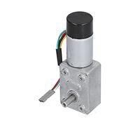Generic Motoriduttore con Encoder Motoriduttore a Vite Senza Fine Ad Alta Efficienza con Autobloccaggio per Utensili Elettrici DC 24V (66RPM)