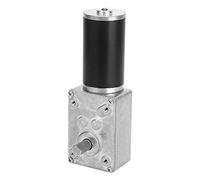 Generic Motoriduttore Elettrico Reversibile Durevole con Ingranaggio a Vite Senza Fine 24V per Macchine per Tende, Albero da 8 Mm (150RPM)