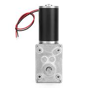 Generic Motoriduttore Elettrico Reversibile Durevole con Ingranaggio a Vite Senza Fine 24V per Macchine per Tende, Albero da 8 Mm (20RPM)