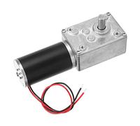 Generic Motoriduttore Elettrico Reversibile Durevole con Ingranaggio a Vite Senza Fine 24V per Macchine per Tende, Albero da 8 Mm (30RPM)
